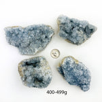 Raw Freeform Blue Celestite Crystals