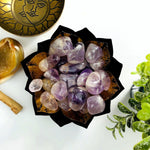 1/2 lb Amethyst Tumbled Gemstones - Choose 1,3,5 Bags (TS-29)