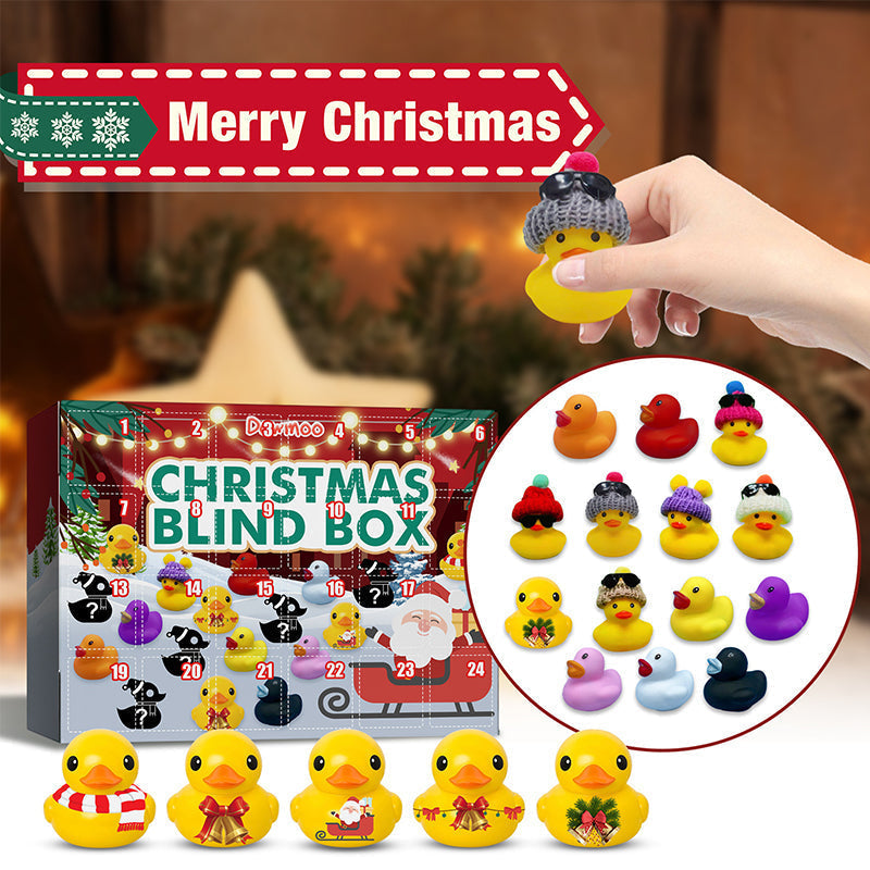 Advent Calendar 2023 - 24 Rubber Ducks for Kids