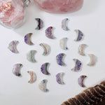 Amethyst Moon Crescent - 30mm Medium - UNDRILLED (RK23B17)