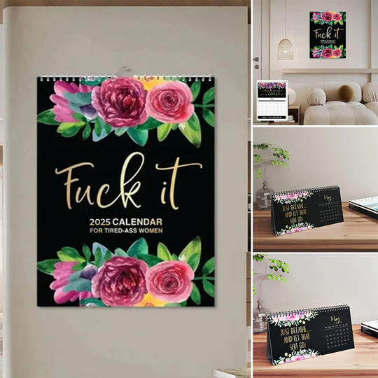 F*ck It 2025 Planner for Tired-Ass Women