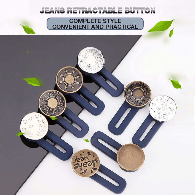 Jeans Retractable Button