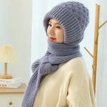 Integrated Ear Protection Windproof Cap Scarf