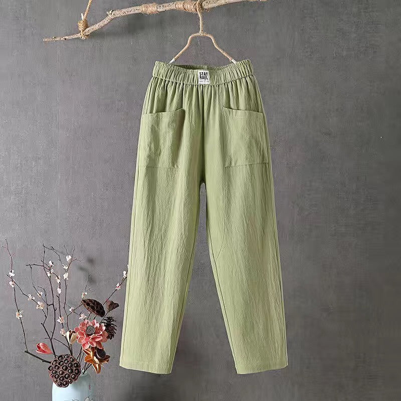 Women's High Waist Loose Pants