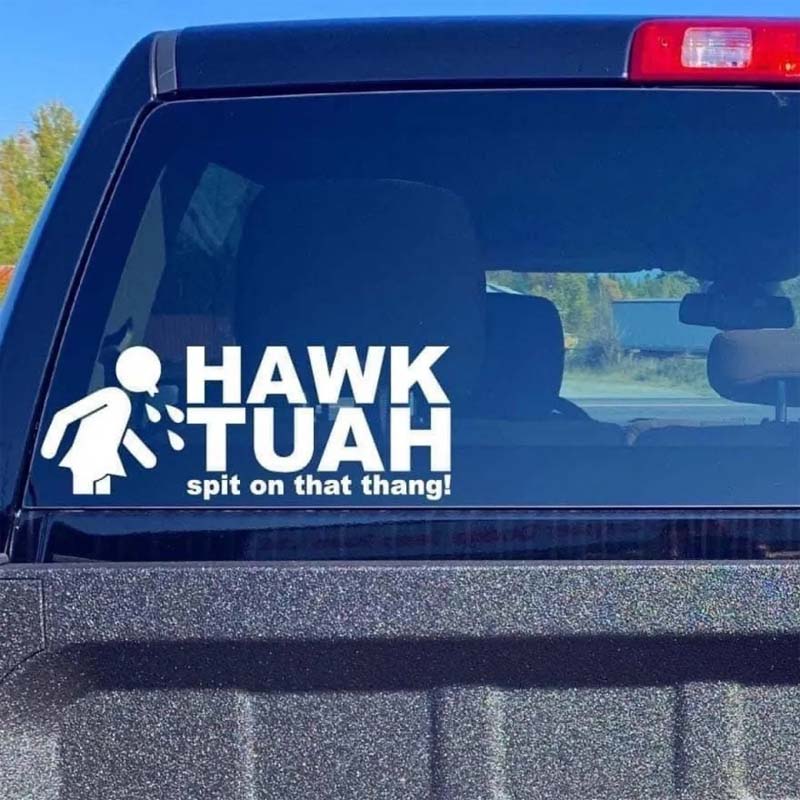 Hawk Tuah Spit On That Thang Sticker