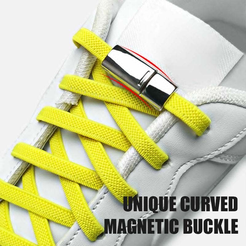 Magnetic Lazy Shoelace Metal Buckle