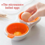 Portable egg cooker for microwave