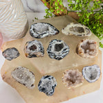 Agate Geode Half - Occo Agate Crystal Geode - You Choose