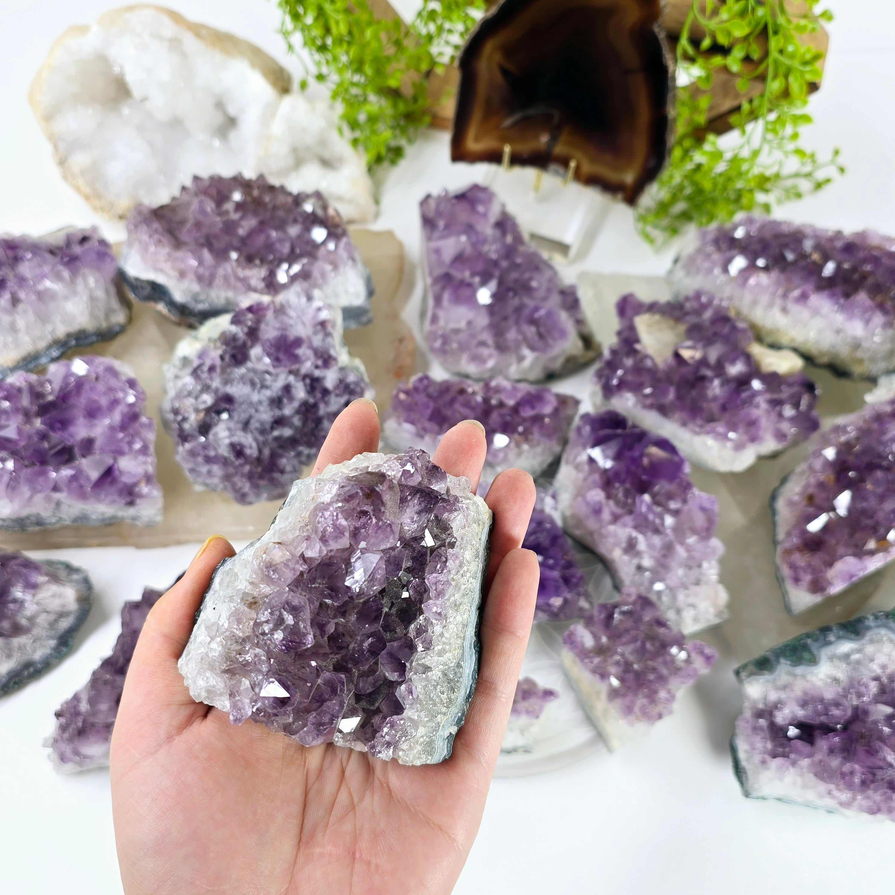 Amethyst - Rough Natural Crystal Cluster - You Choose