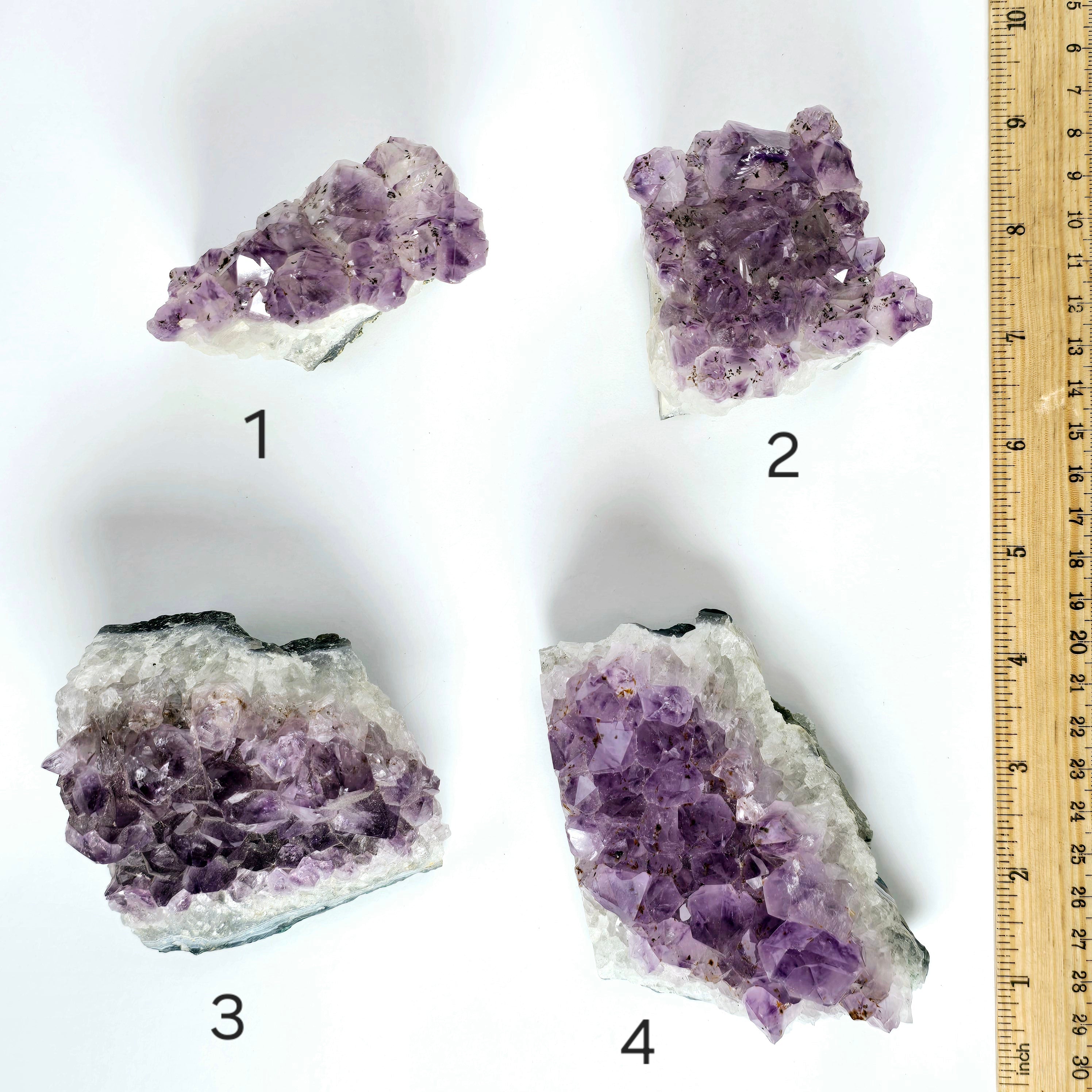 Amethyst - Rough Natural Crystal Cluster - You Choose