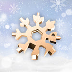 Amenitee 18-in-1 stainless steel snowflakes multi-tool