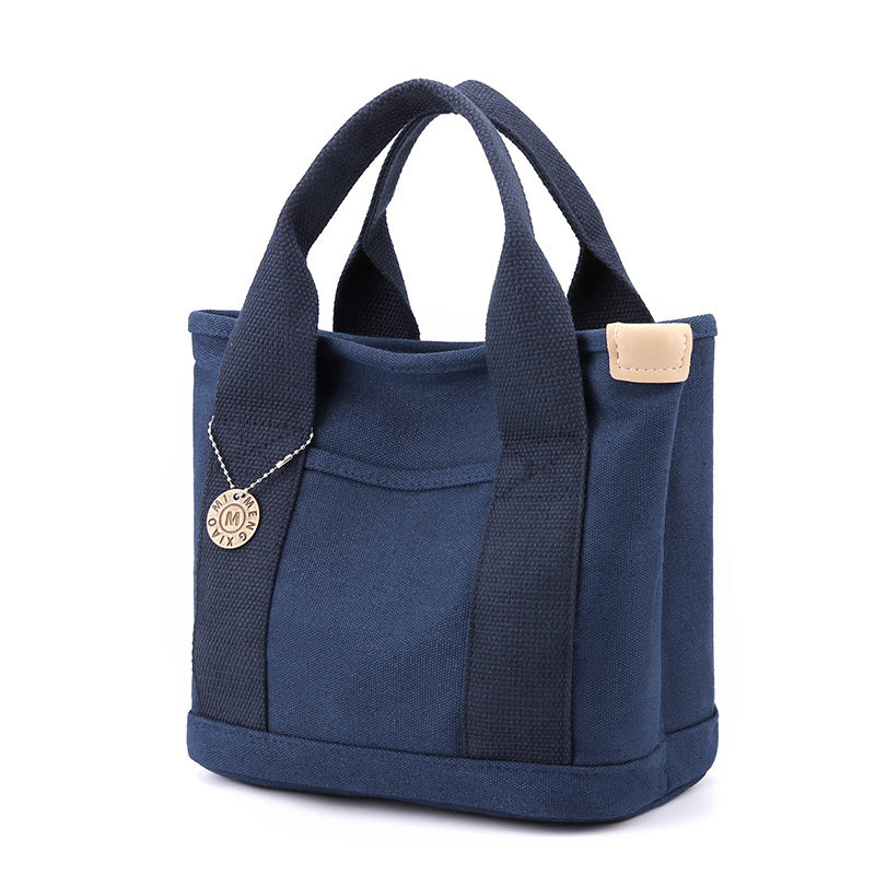 Large capacity multi-pocket handbag