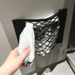 Plastic Bag Storage Mesh Bag (With adhesive tape)