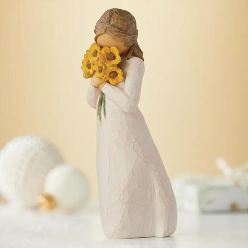 Flower Bouquet Figure Ornaments