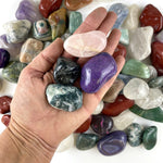 5 Large Tumbled Gemstones - Assorted Mix