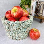 Tumbled Stone Flower Pot - Size #3 (TUM-POT3)