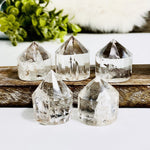 Crystal Quartz Mini Vogel Cut Base Points (RK3010B9)