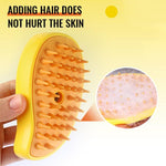 Spray floating hair comb