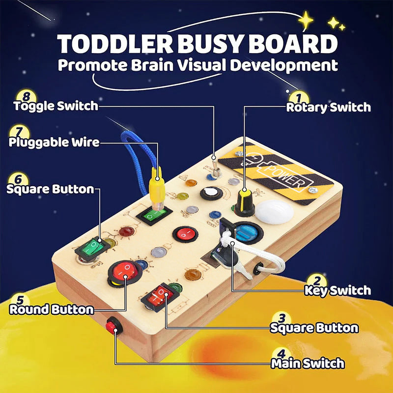 Toddler Busy Board