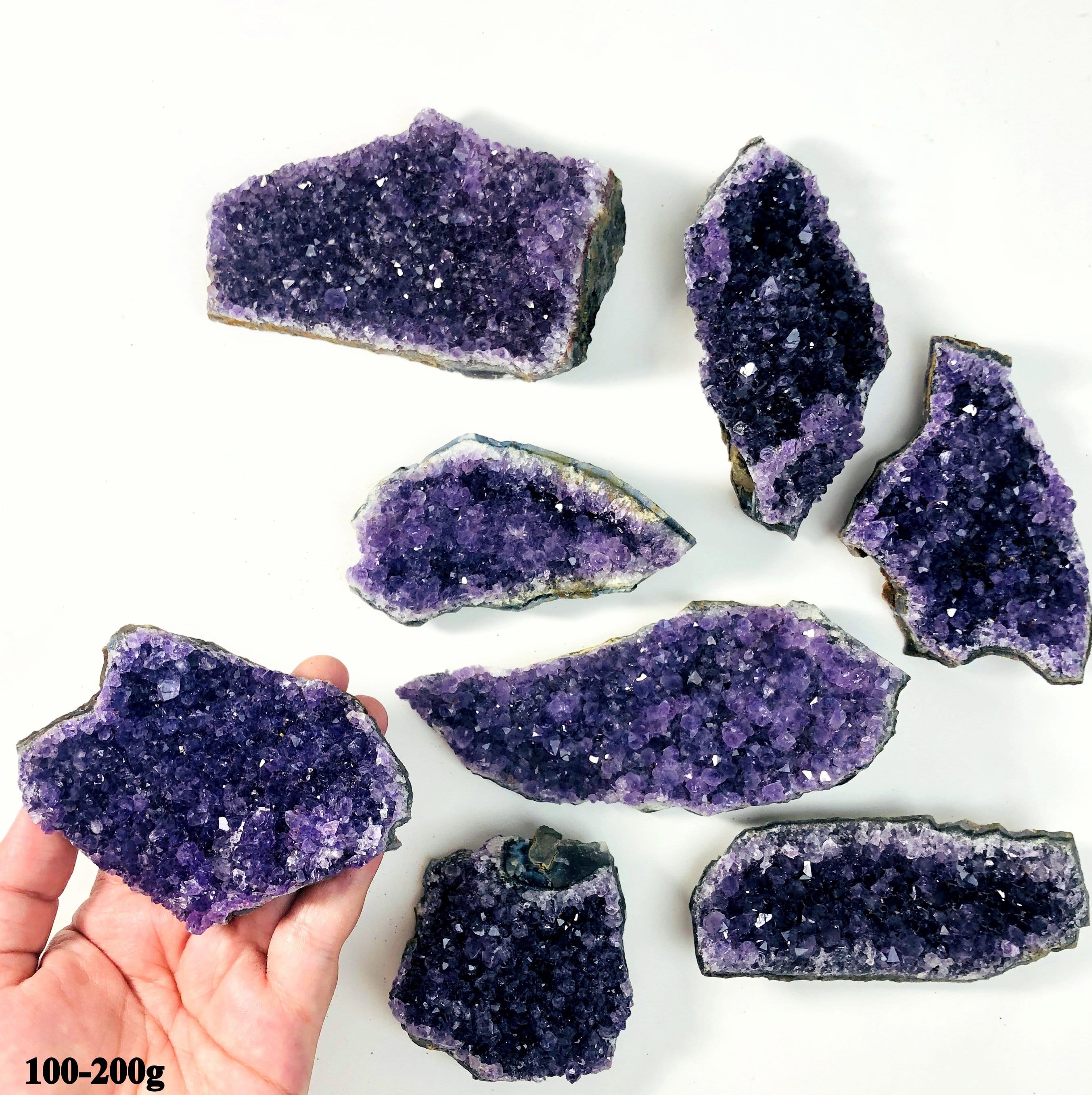 Amethyst Raw High Grade Clusters - By Weight (RK26)