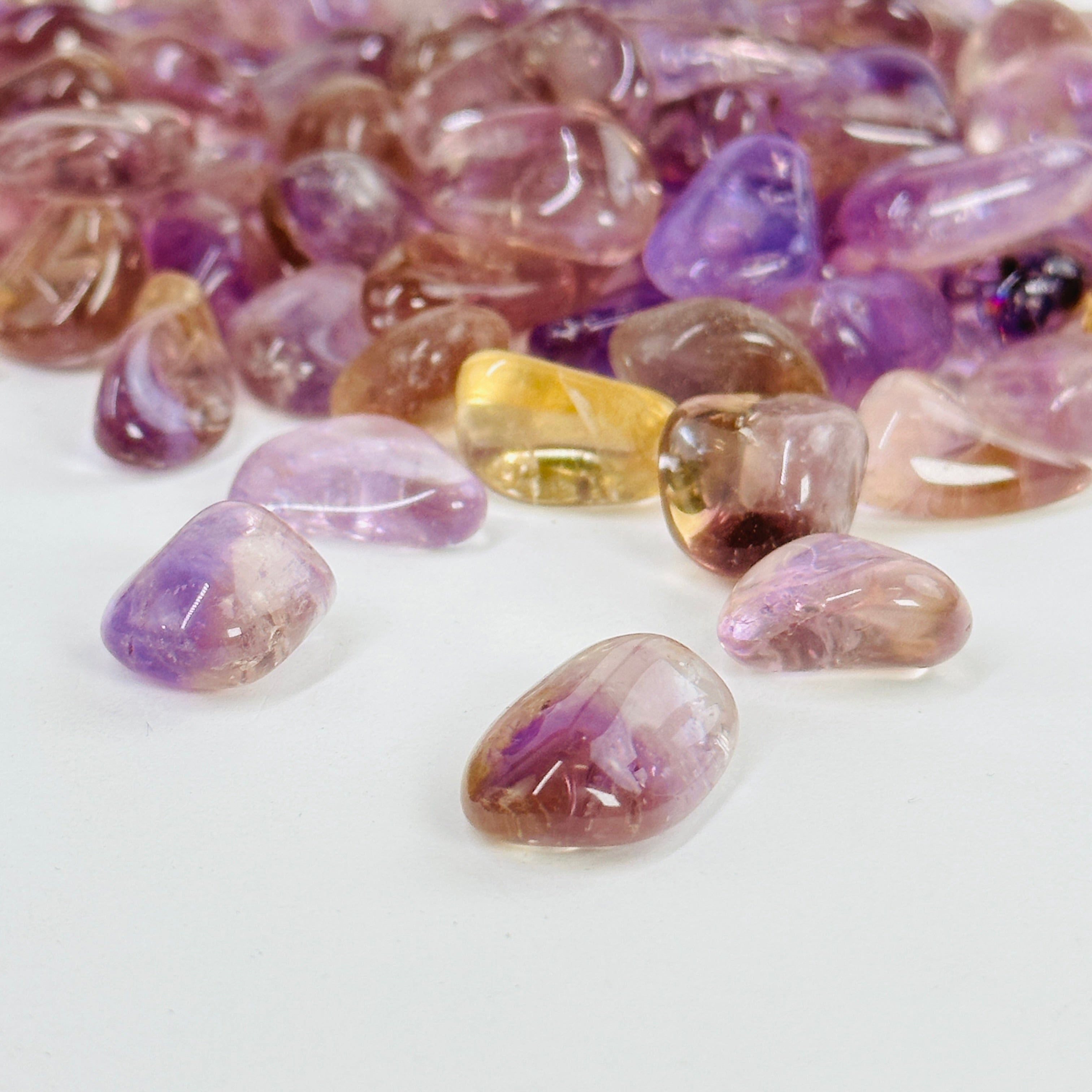 Ametrine Small Tumbled Stone