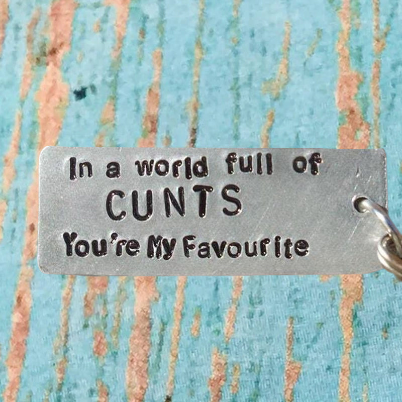 🎁Best Christmas Gifts🎄- In A World Full of CUNTS You're My FAVOURITE Funny Gifts