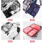 Luggage Packing Organizer Set (6 Pcs)