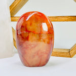 Carnelian Crystal Cut Base AS IS