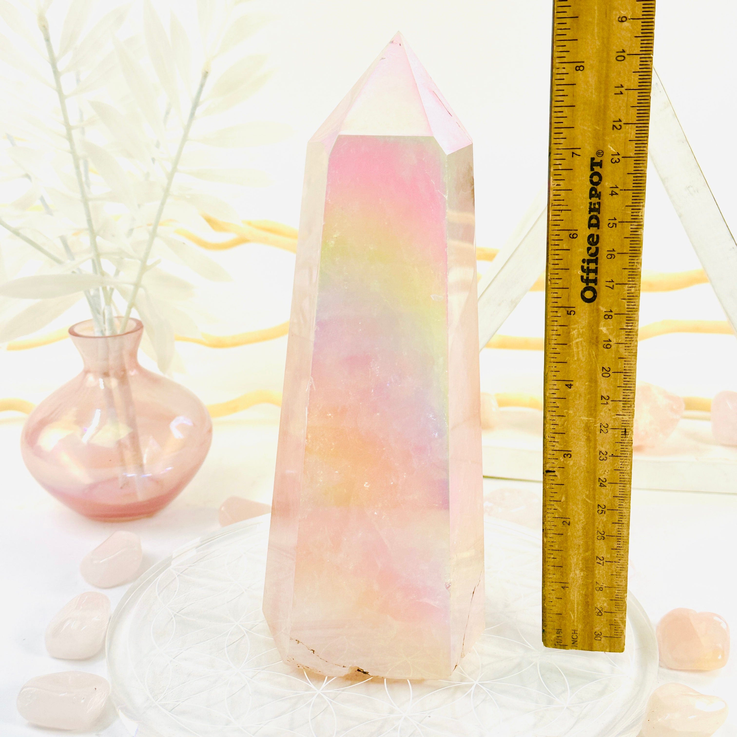 Angel Aura Rose Quartz Crystal Generator