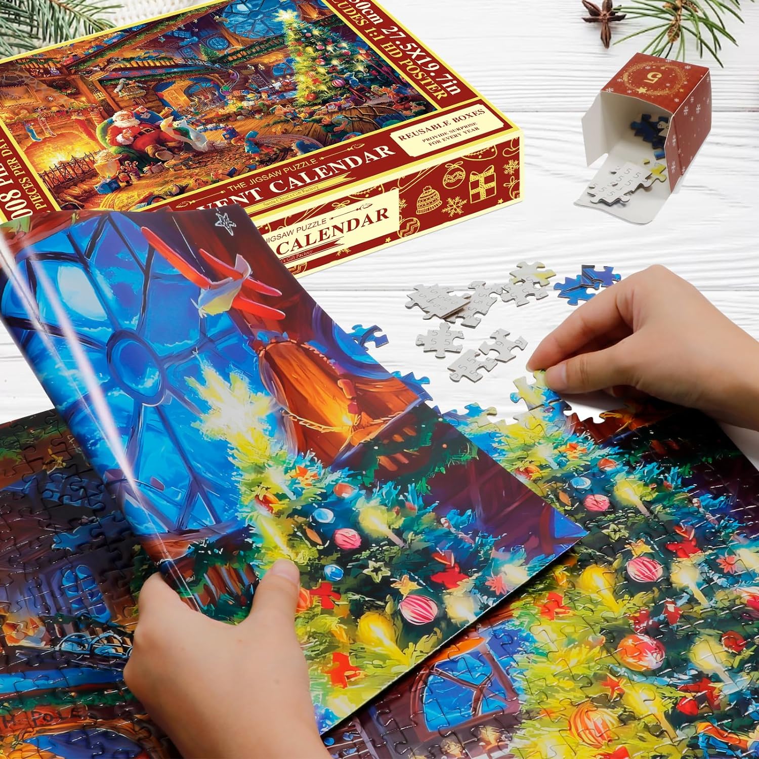 Advent Calendar Christmas Jigsaw Puzzles