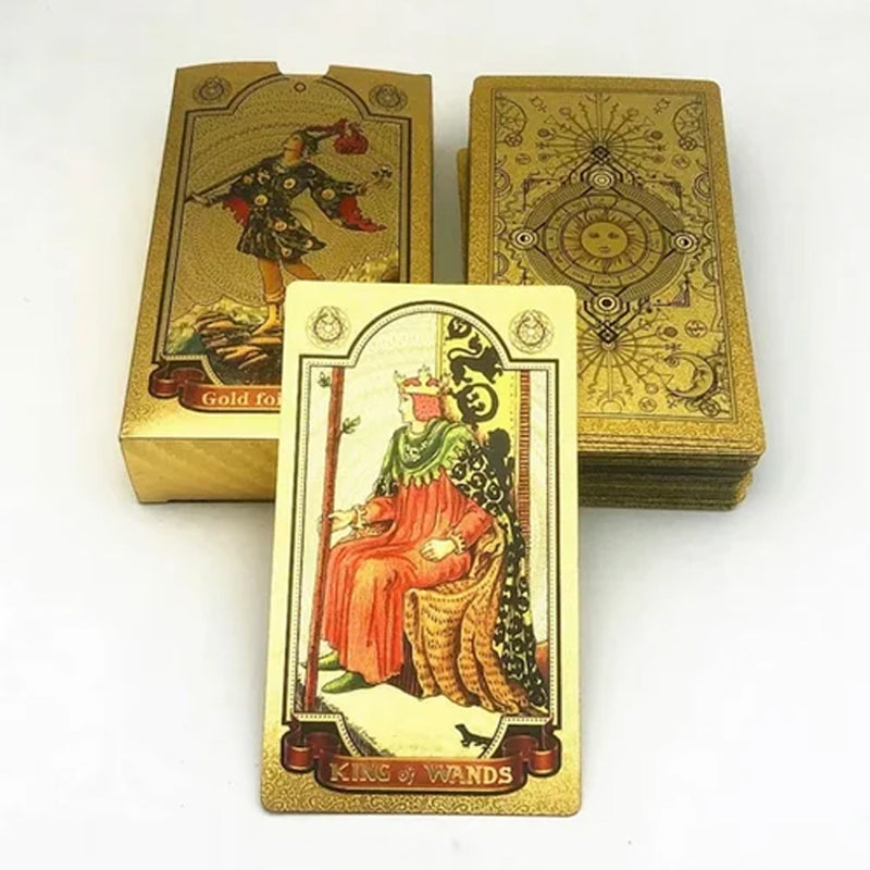 Explore the Mystical World of Tarot Gold Foil Tarot