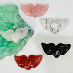 Gemstone Heart Angels