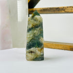 Feather Fluorite Crystal Semi Polished Point YOU CHOOSE