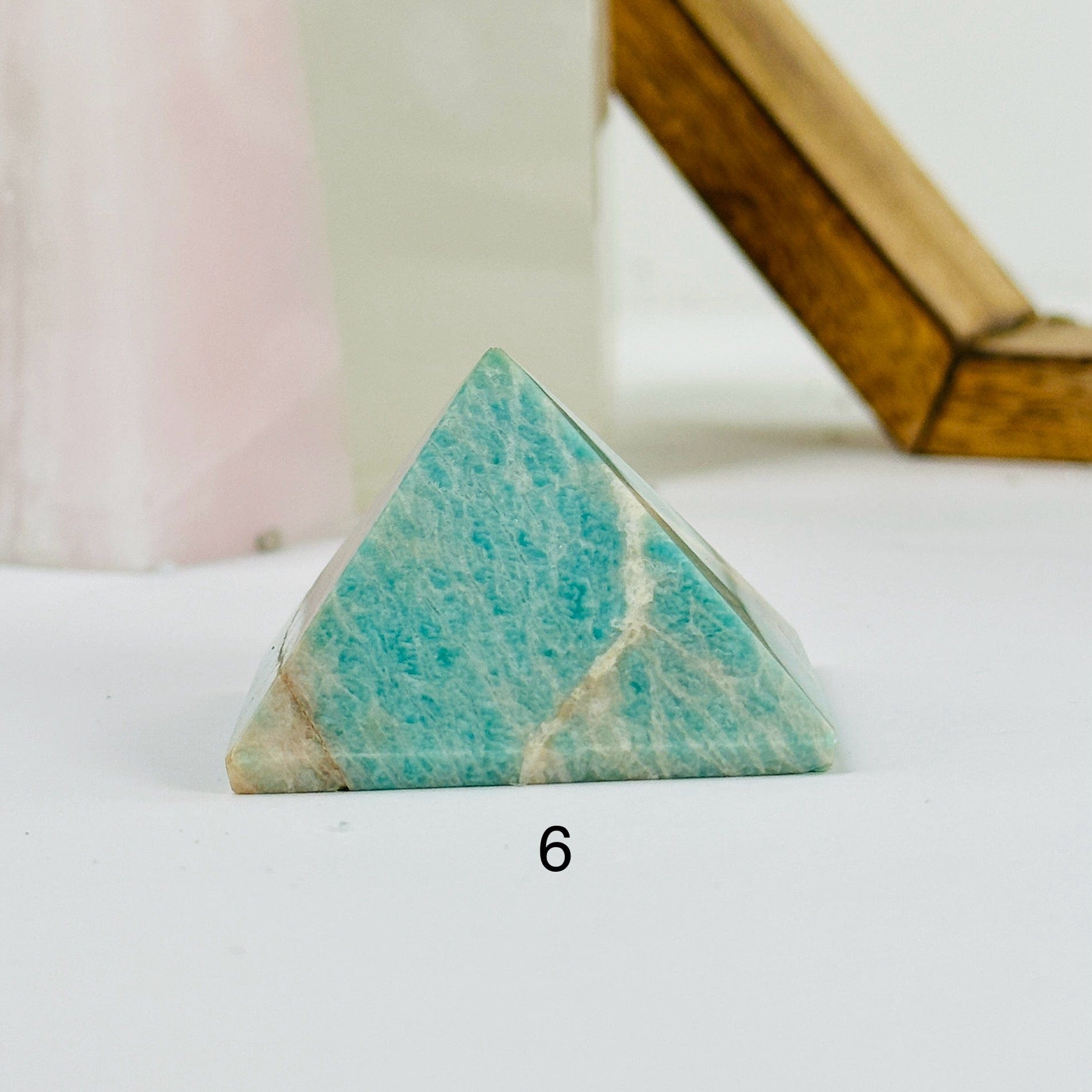 Amazonite Crystal Pyramid YOU CHOOSE