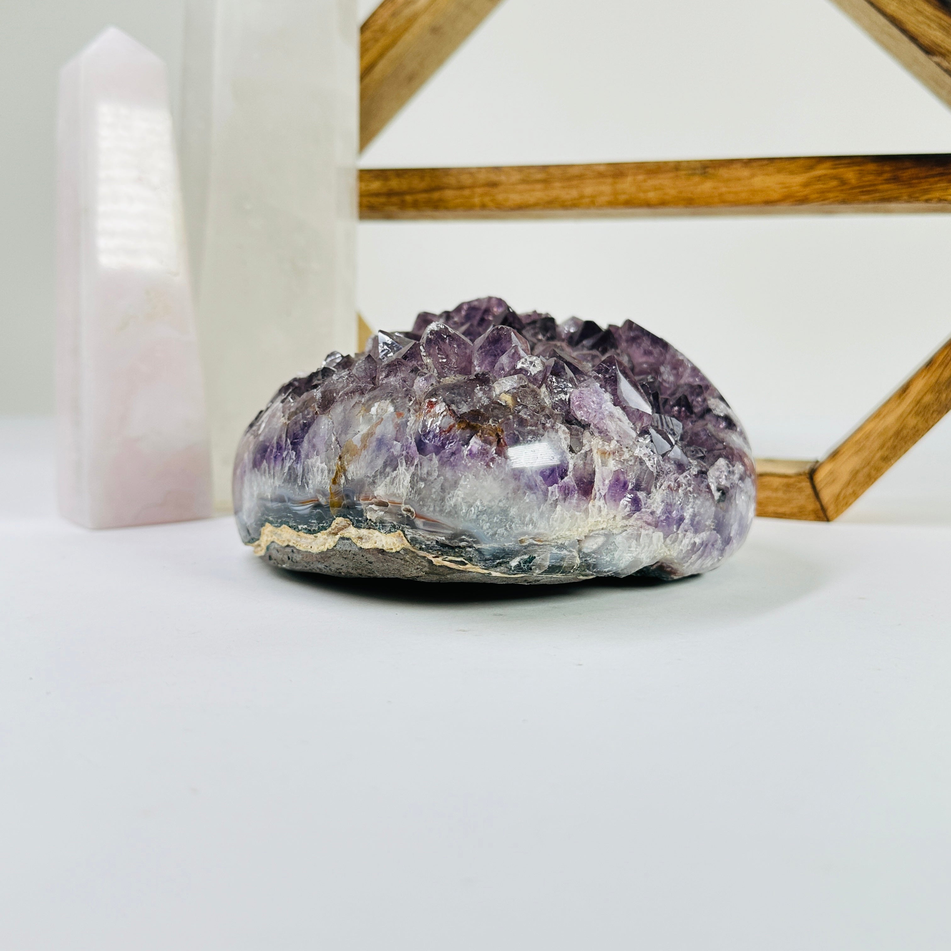 Amethyst Crystal Heart One-of-a-Kind #2