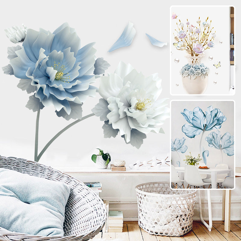 Flower Wall Sticker Wallpaper