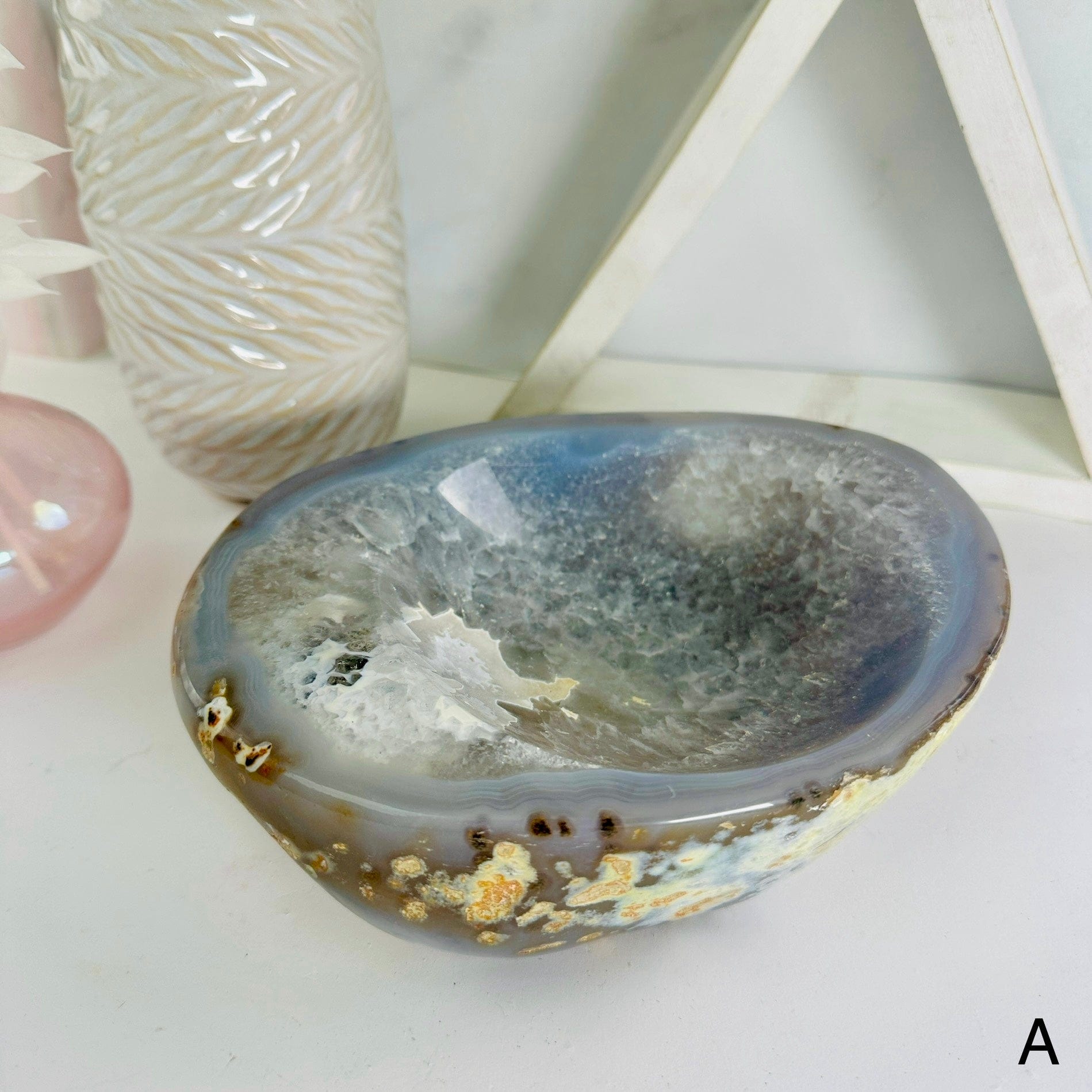 Agate Crystal Bowl YOU CHOOSE