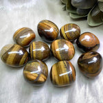 Big Tigers Eye Tumble (over 1 Inch)