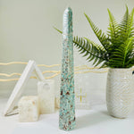 Amazonite Polished Point Crystal Tower