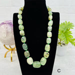 Tumbled Stone Crystal Necklace - You Choose -