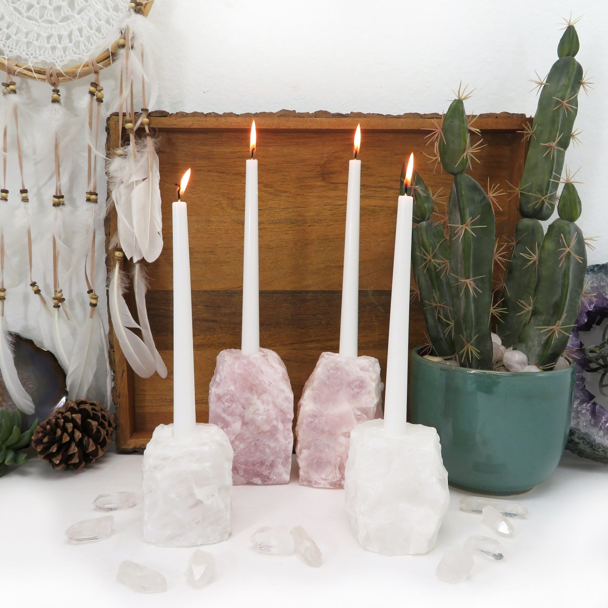 Crystal Candle Holder