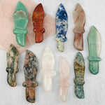 Crystal Gemstone Knives -Medium