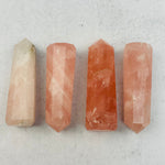 Large Rose Quartz Tower Obelisk Point DRILLED(RK18B30)