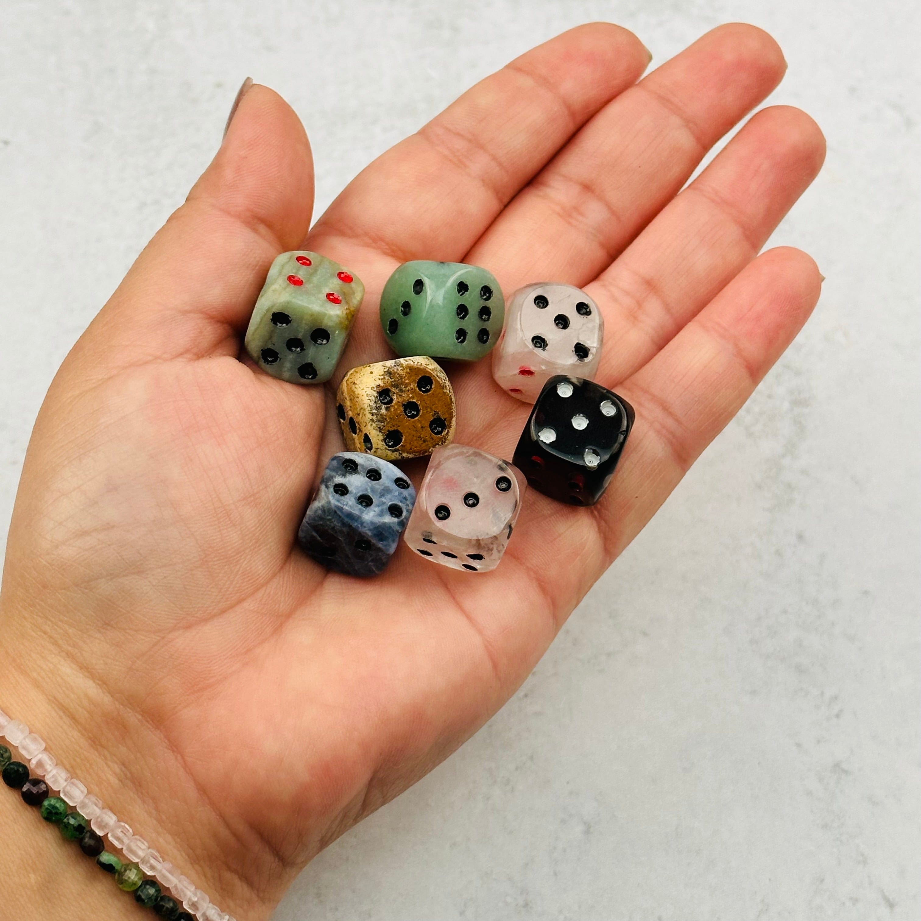 Gemstone Dice - You Choose Stone