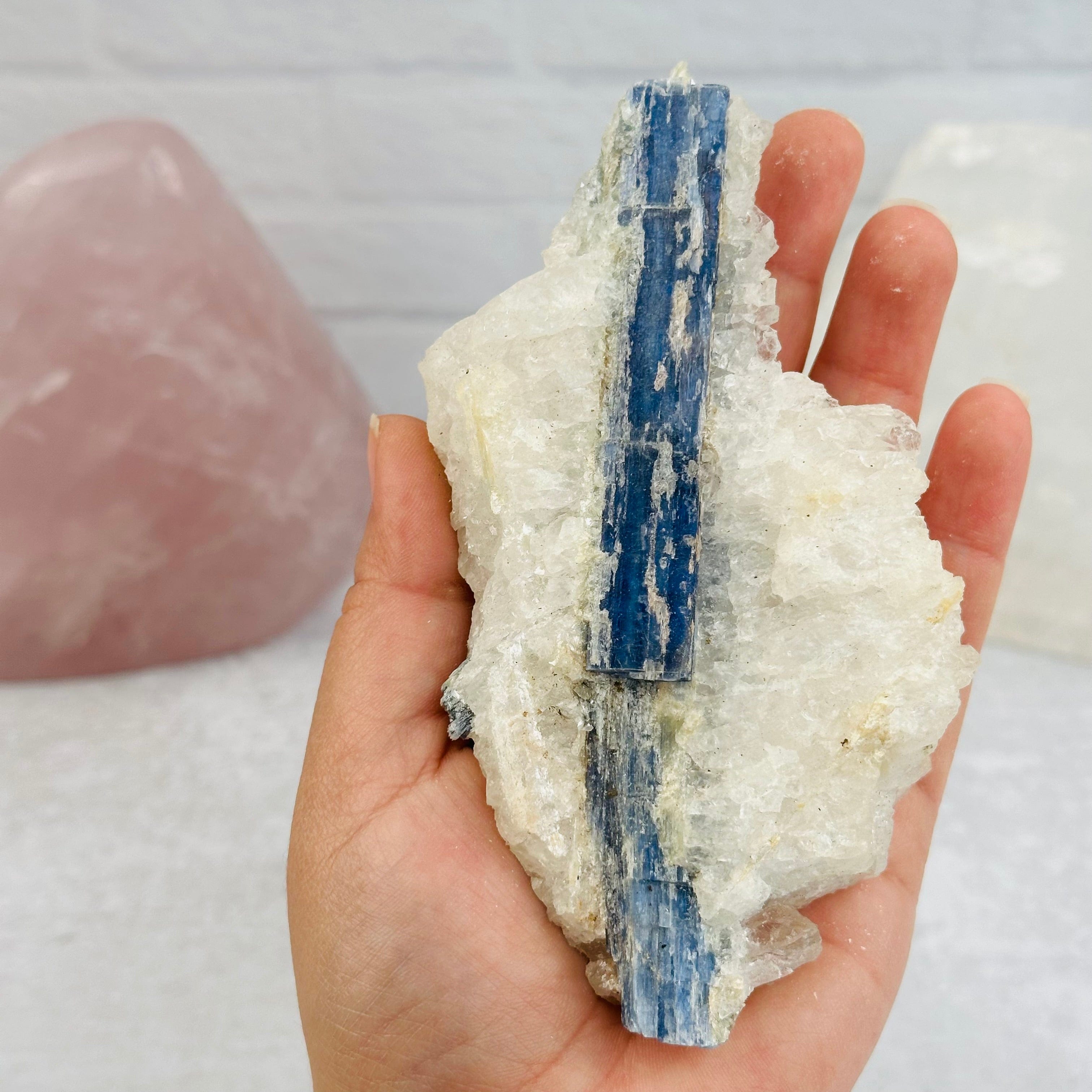 Blue Kyanite Freeform - Rough Natural Stone - By Weight