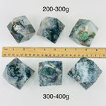 Moss Agate Geometric Crystals Spiritual Stones - By Weight -