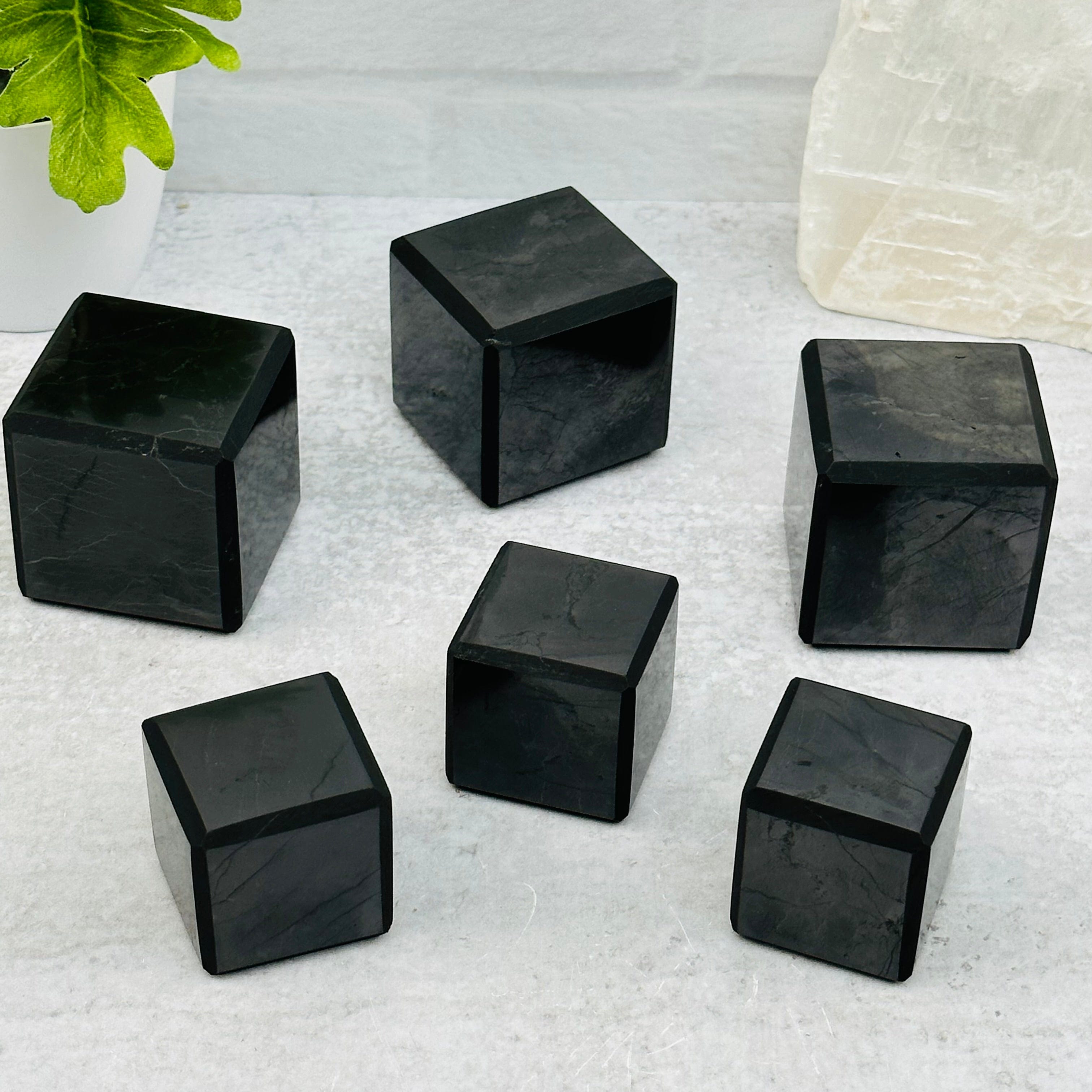 Shungite Cubes - 3cm or 4cm -