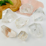 Crystal Quartz Freeform High Quality Polished Crystals from Brazil