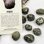 Tumbled Iron Pyrite Stones - 1/2 Pound Bag or 1 Pound Bag