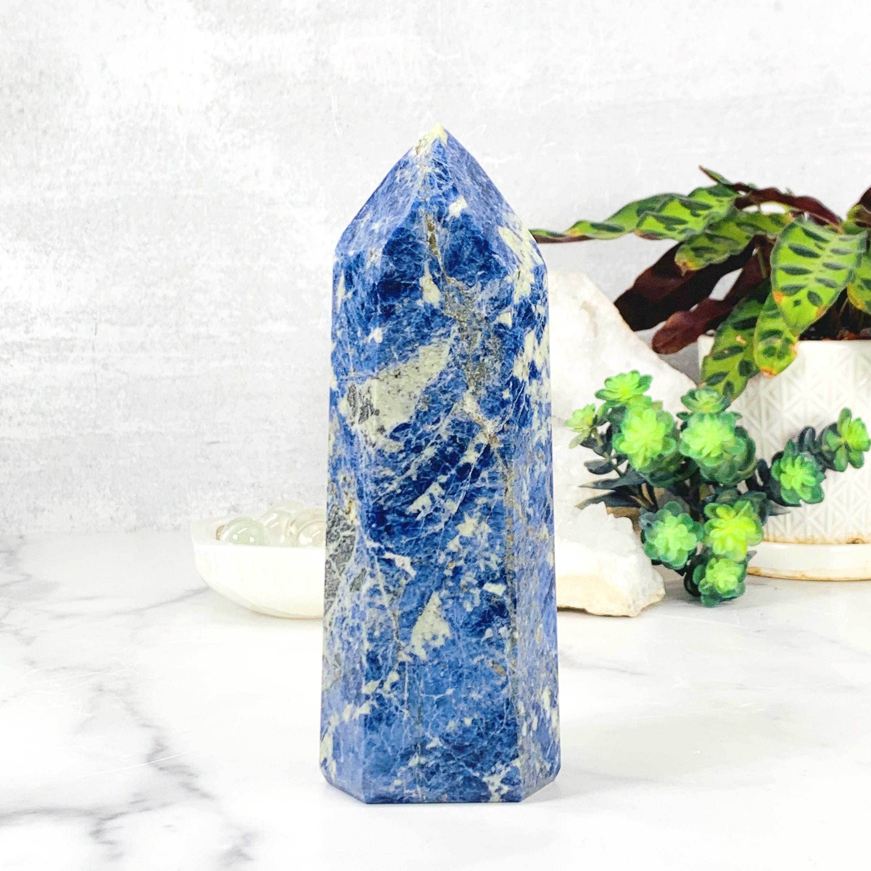 Sodalite Polished Tower Point